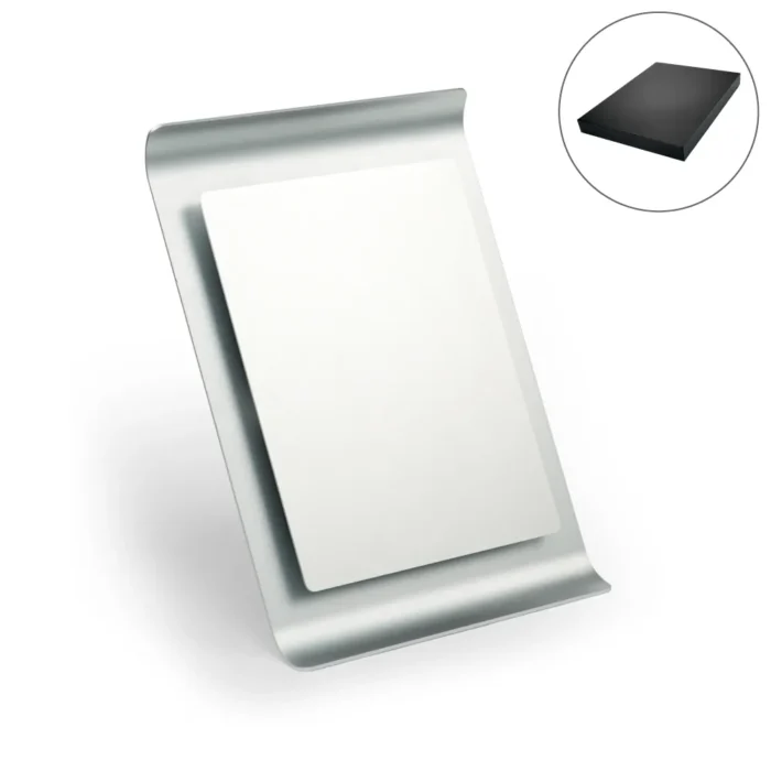 Aluminum Award Plaque with Stand A4 Size - Image 1
