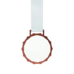 Glass Medals with Metal Frame and 3cm White Ribbon - Image 7
