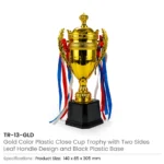 Small Cup Trophy with Removable Ribbon Attached to Both Handles - Image 6