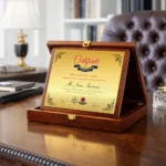 Wooden Plaque – Horizontal with Presentation Box - Image 2